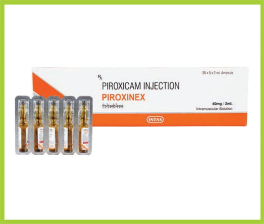 PIROXINEX 2 ML (Piroxicam 20 mg) by Intas