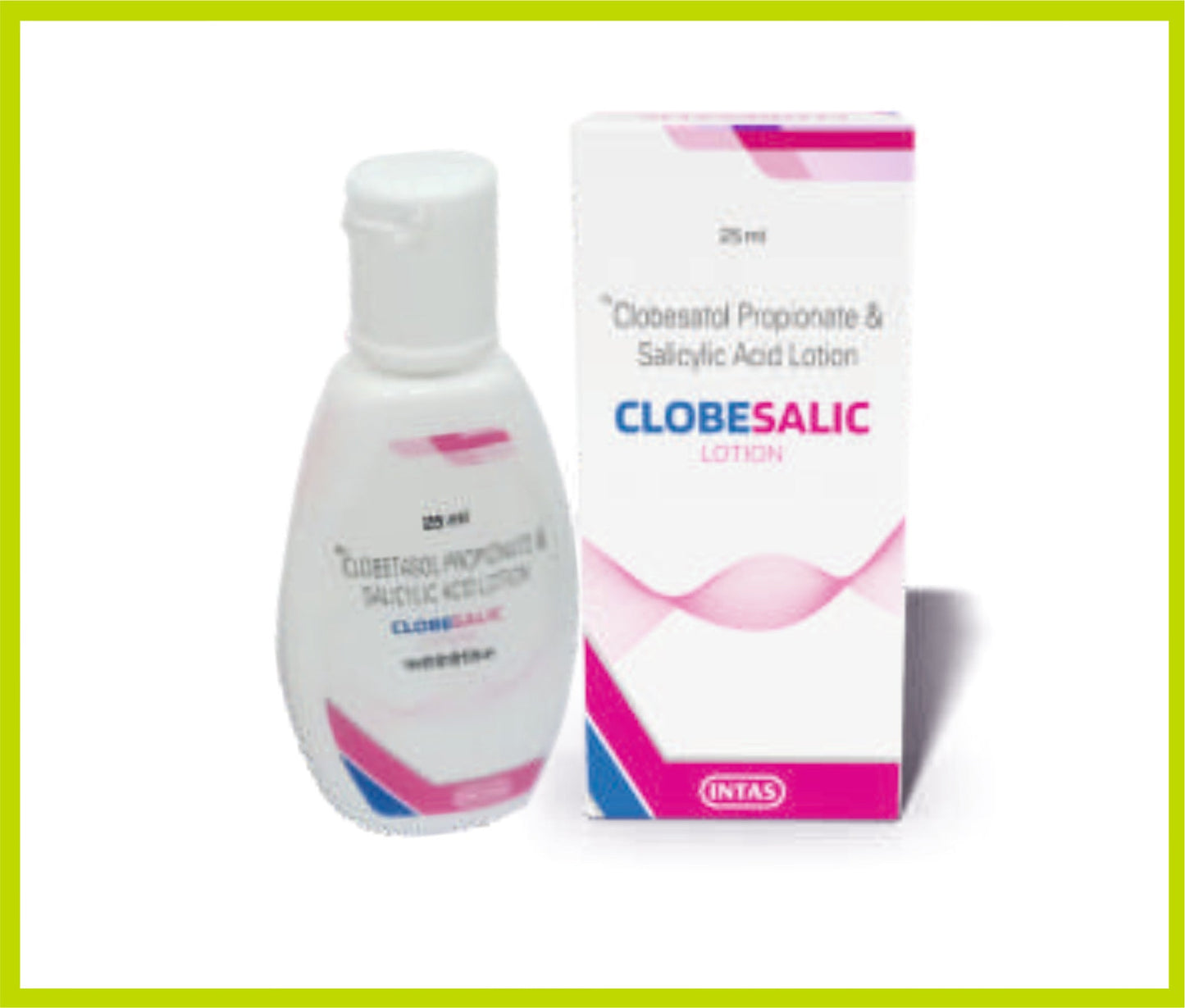 CLOBESALIC LOTION 25 ML (كلوبيتازول بروبيونات 0.05% وزن/حجم + حمض الساليسيليك 3% وزن/حجم) من إنتاس