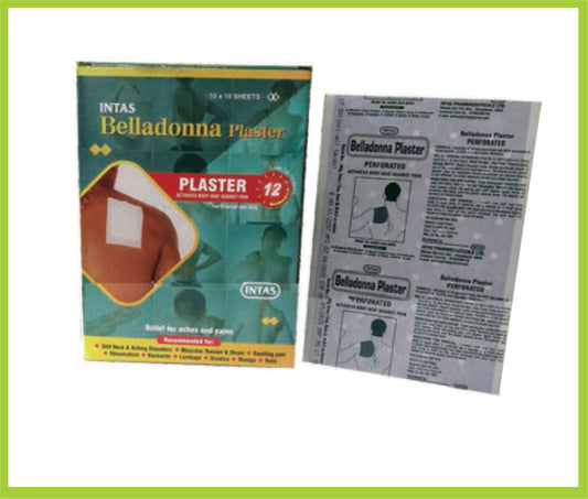 إنتاس بلاستر بيلاضونا (Belladonna Plaster) من إنتاس