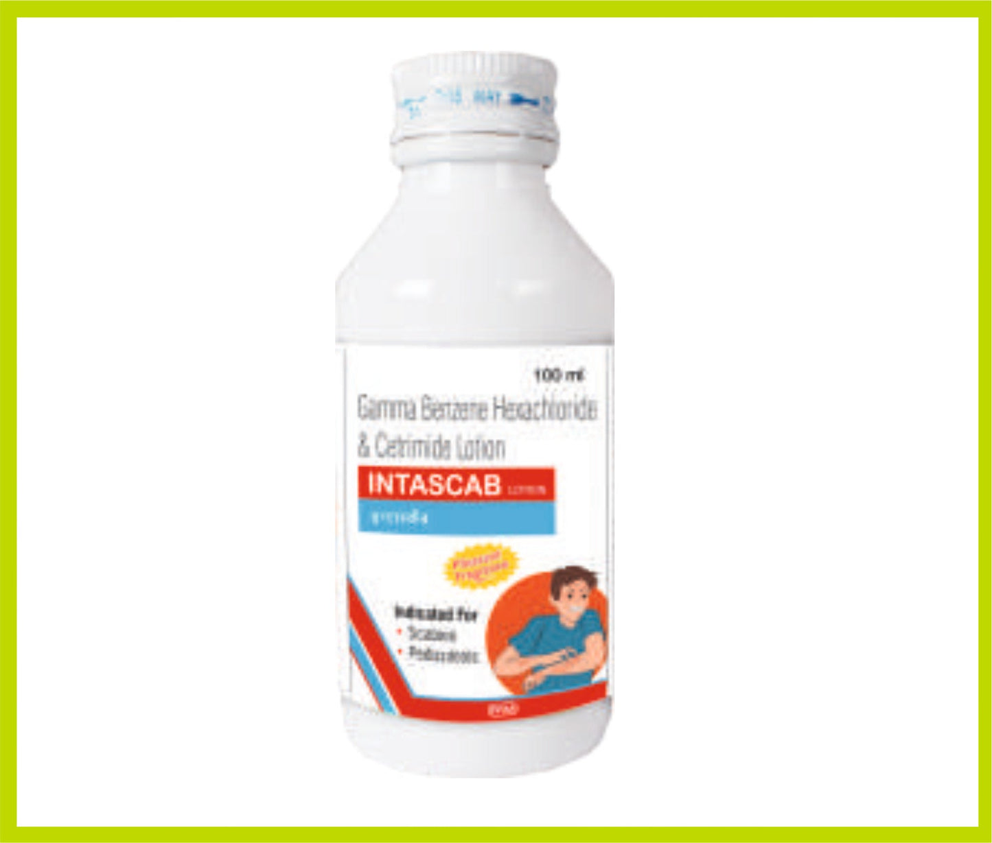 إنتاسكاب 100 مل (غاما بنزين هيكساكلوريد 1% وزن/حجم + ستريميد 0.1% وزن/حجم) من إنتاس