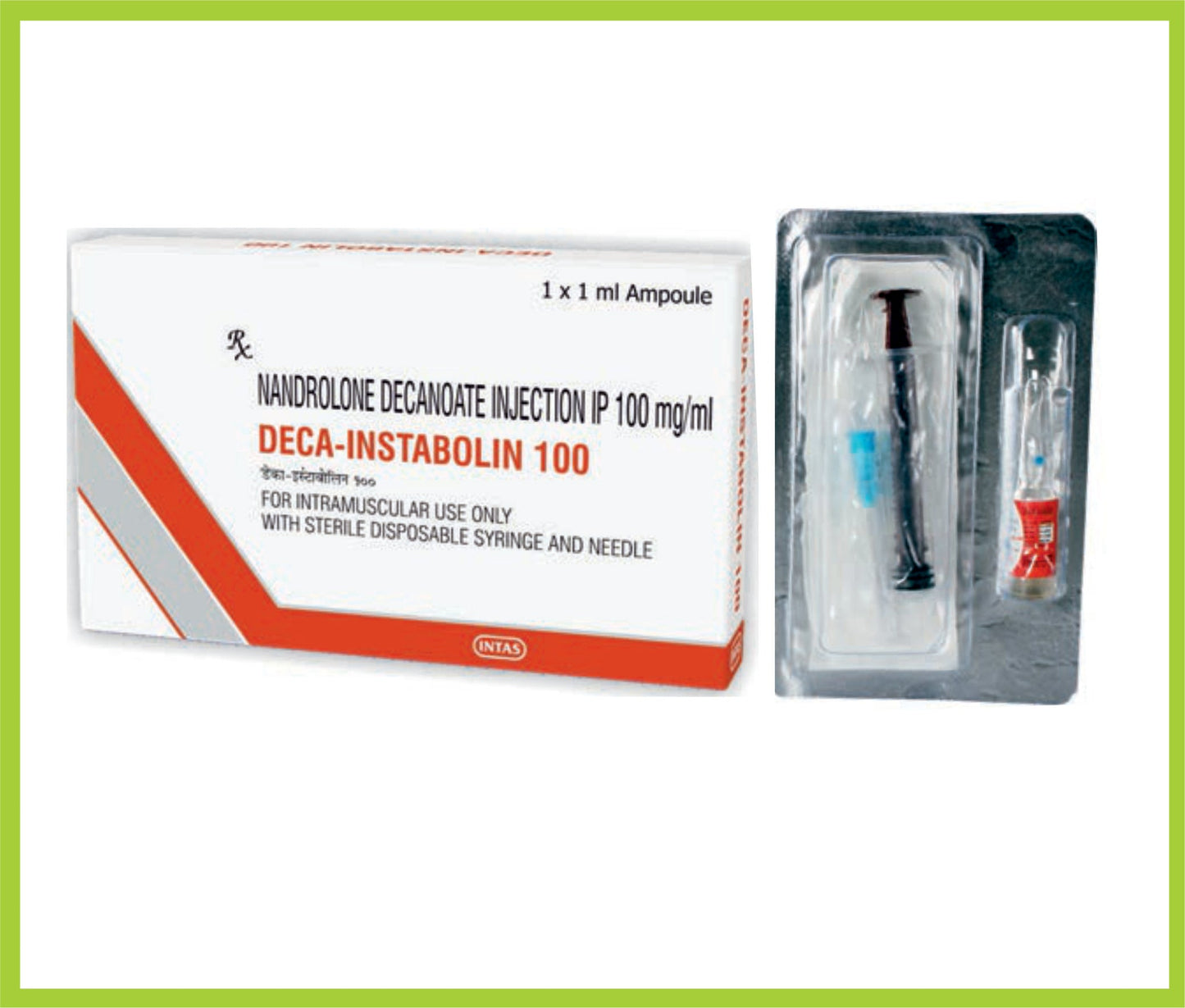 DECA-INTABOLIN-100 INJ. 1ML (ديكا دورابولين 100 ملجم) من Intas