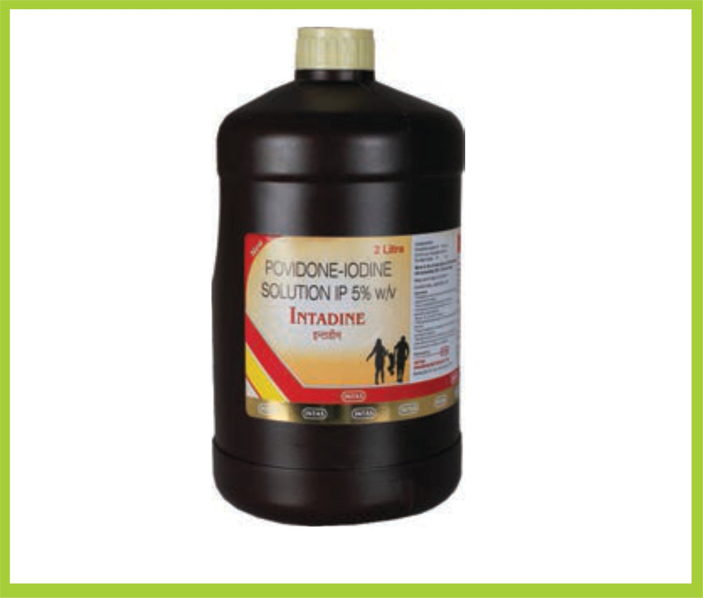 محلول إنتادين 2000 مل (بوفيدون أيودين 5%) من إنتاس