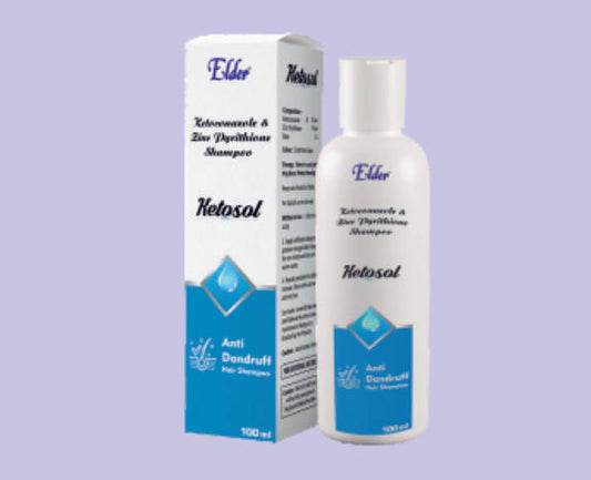 KETOSOL ŞAMPUAN 100ML (Ketokonazol %2, Çinko Pirition (ZPTO) %1) Elder tarafından