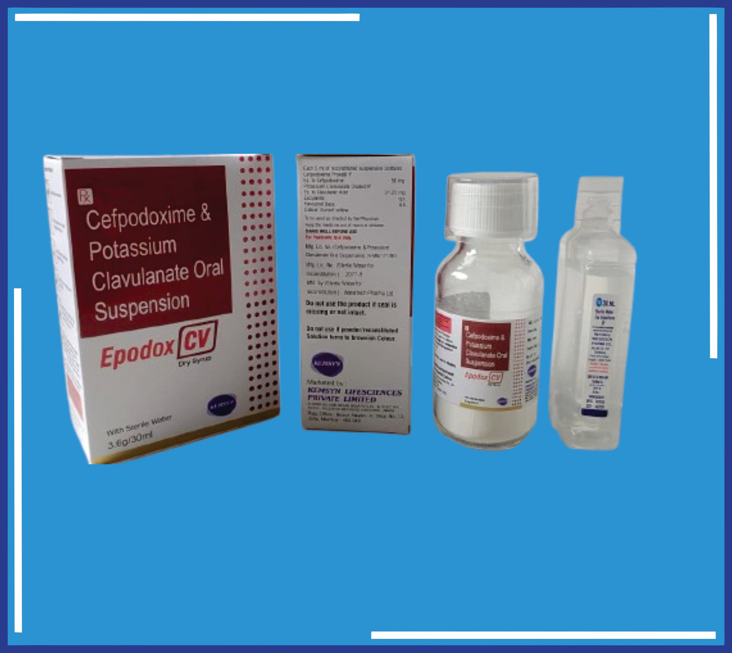 EPODOX 50 KURU ŞURUP (PLASTİK ŞİŞE) 30Ml (Sefpodoksim 50Mg) Kemsyn tarafından