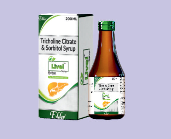 LIVEL 200ML (ترايكولين سترات 0.55 جم، سوربيتول (70%) كمية كافية) من Elder