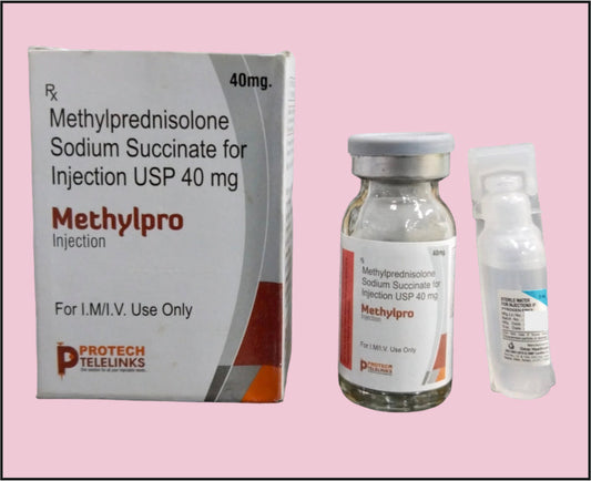 METHYLPRO-40 VIAL (Metilprednizolon (40Mg)) Protech tarafından