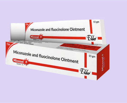 MICOZEL- F MERHEM 15GM (Mikonazol Nitrat %2, Fluosinolon Asetonid %0.01) Elder tarafından