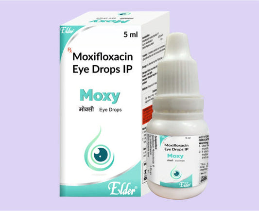 MOXY DAMLA 5ML ( Moksifloksasin HCL %0,5 ) Elder tarafından