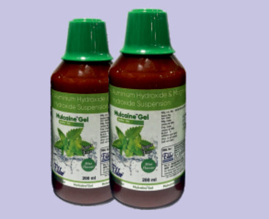 MULCAINE JEL 200 ML (Oksetakain 10mg, Al Hidroksit 0.291, Mg Hidroksit 98 mg Sorbitol Bazında) Elder ürünü