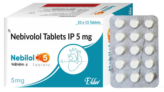 NEBILOL 5 TABLET 15'Lİ ( Nebivolol 5mg
 ) - Elder