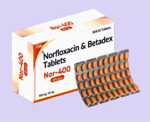 NOR 400MG TABLET 10'LU (Norfloksasin I.P. 400mg) Elder firmasından