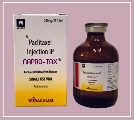 Napro-Tax (PACLITAXEL 260 mg / 43.3 ml) by Naprod