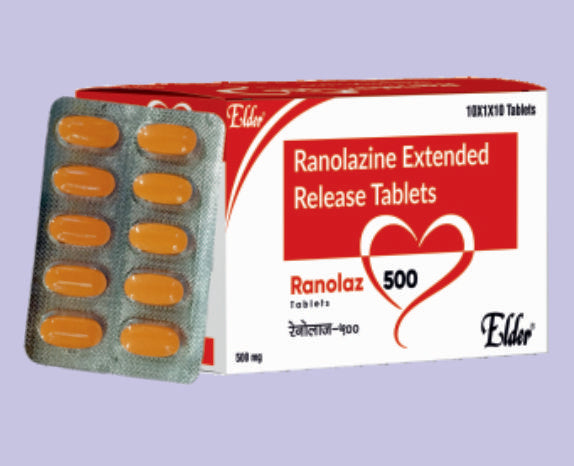 RANZONEL 500 TABLET 10'LU (Ranolazin 500mg (Uzun Salınımlı)) Elder İlaç