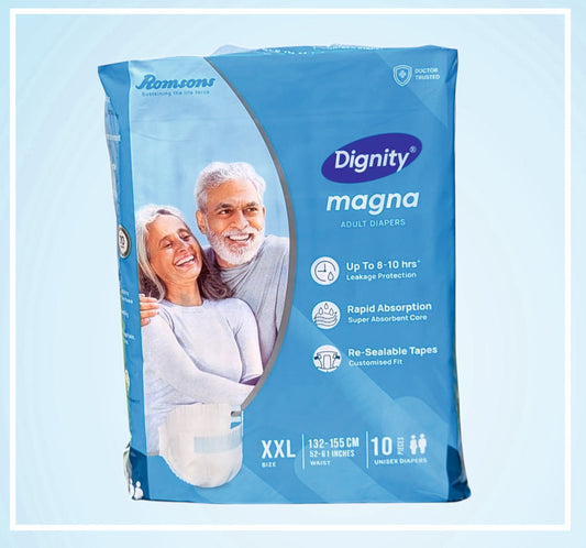 DIGNITY MAGNA YETİŞKİN BEZİ 10'lu (XXL)