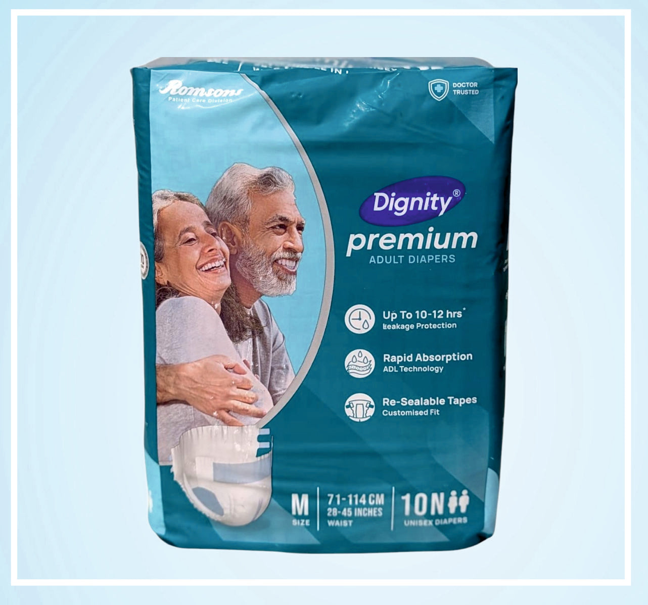 DIGNITY PREMIUM YETİŞKİN BEZİ 10'lu (ORTA