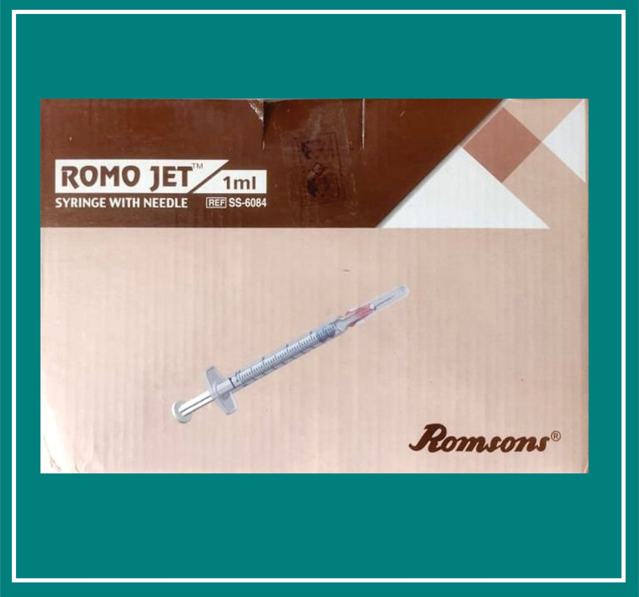 ROMO JET İĞNELİ 1 ML (26G X 0.5) (İğneli Enjektör) Romson 1