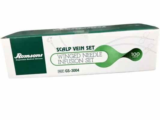SCALP VEIN SET  NG- 20/21/22/23/24/25 (Butterfly Needle) by Romson 1