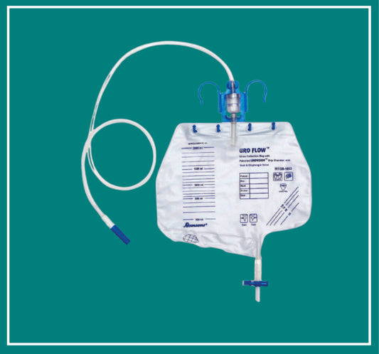 Urometer Adult (Urine bag with Measured Volume Chember) by Romson 1