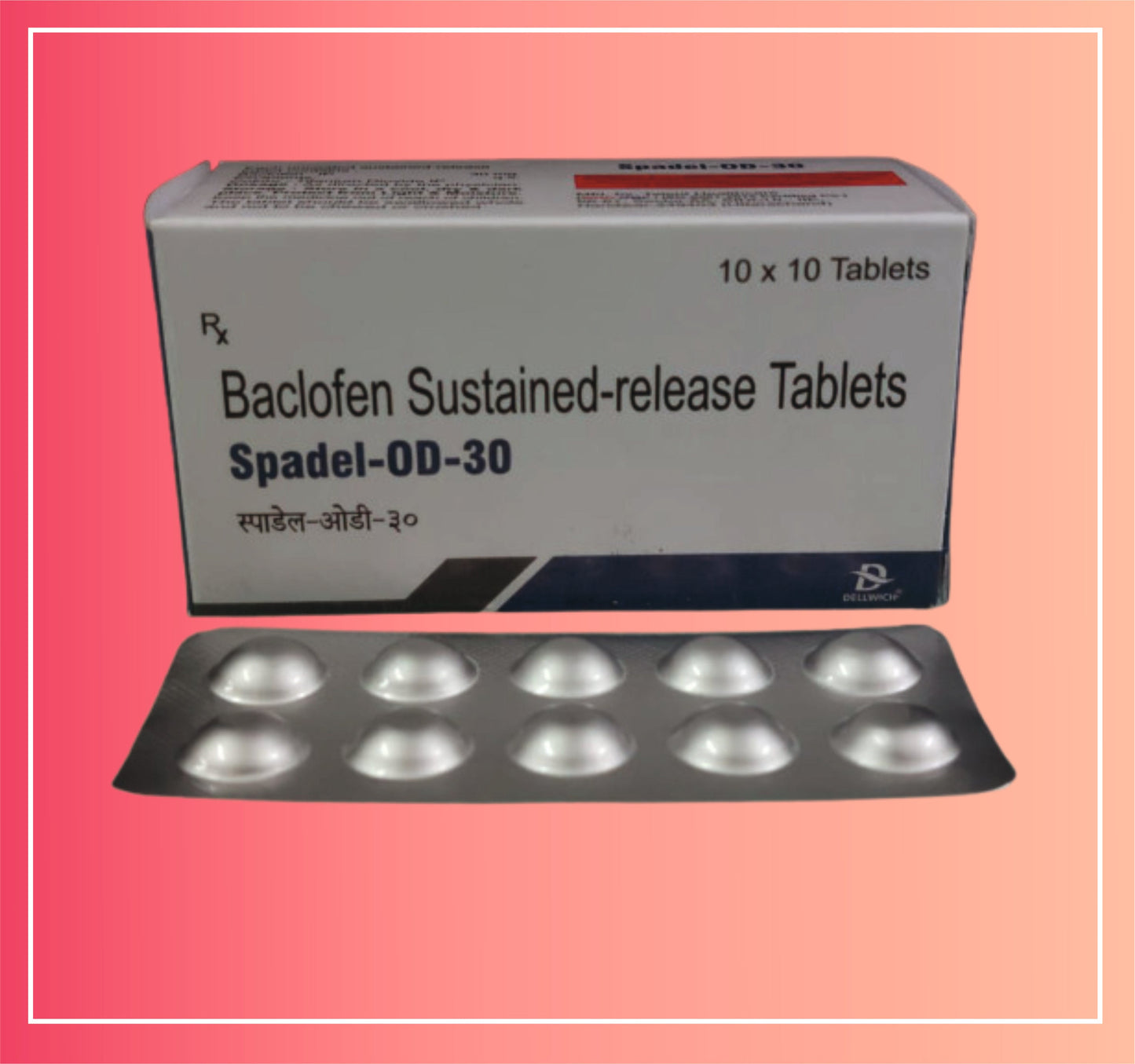 Baclofen 30 (Sr) {10 Tablet Hızında} Dellwich tarafından