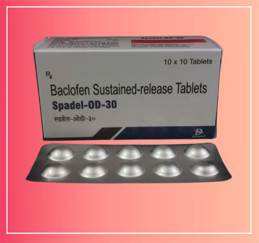 Baclofen 30 (Sr) {Rate of 10 Tab} by Dellwich