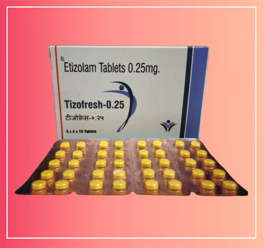 Etizolam 0.25 {Rate of 10 Tab} by Dellwich