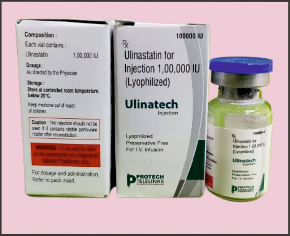 ULINATECH VIAL (أوليناستاتين (100000 وحدة دولية)) من بروتك