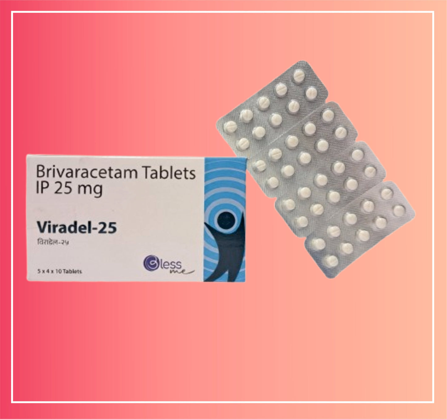 Brivaracetam 25 {بمعدل 10 أقراص} من Dellwich