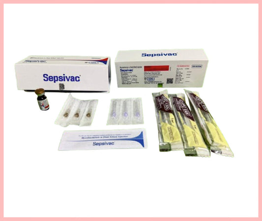 SEPSIVAC INJECTION (Mycobacterium W 0.5×10? Bacilli + Sodium Chloride 0.9% w/v + Thiomersal 0.01% w/v ) by Cadila1