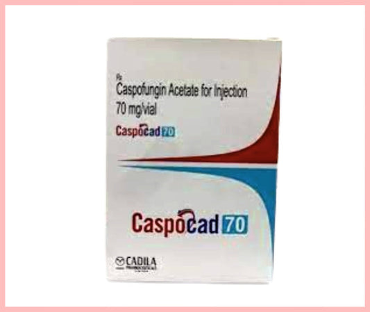 CASPOCAD 70MG INJECTION (Caspofungin 70 mg ) by Cadila1