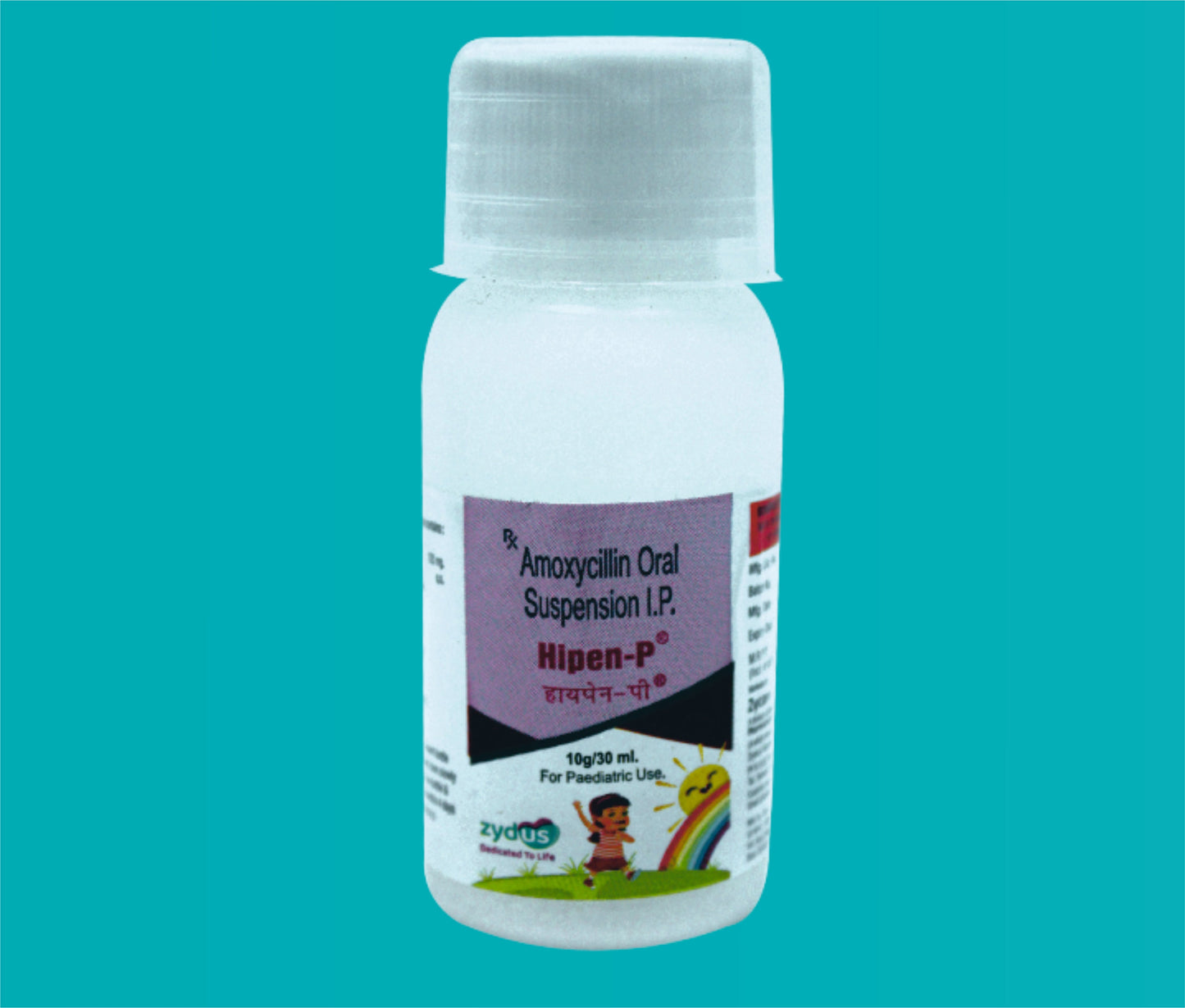 Hipen P Süsp. 30ml. Amoksisilin 125 Mg (Zydus)