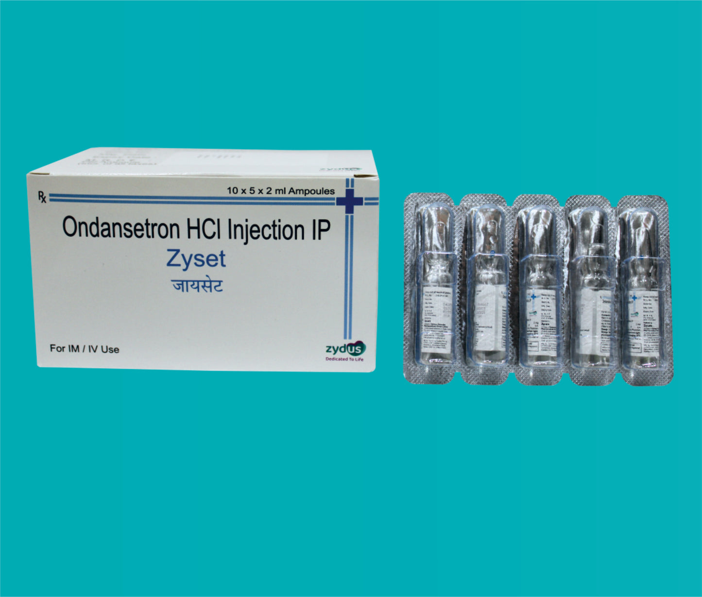 Zyset Inj.2ML (2ml ) Ondansetron 2 mg by Zydus