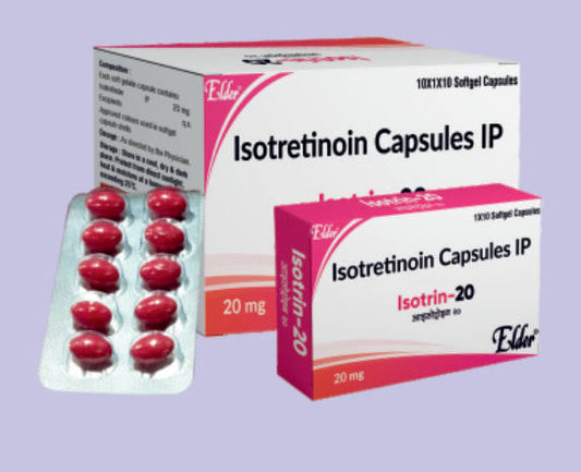 ISOTRIN 20 YUMUŞAK KAPSÜL 10'LU ( Isotreniton 20MG ) Elder'dan